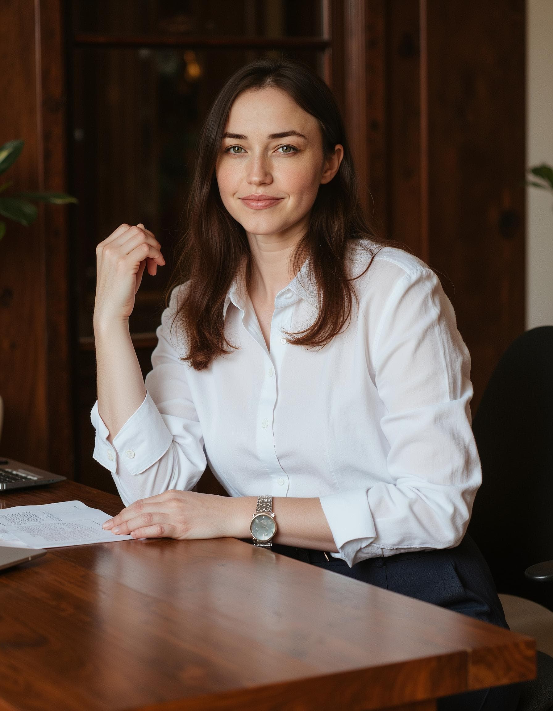 LinkedIn headshot style