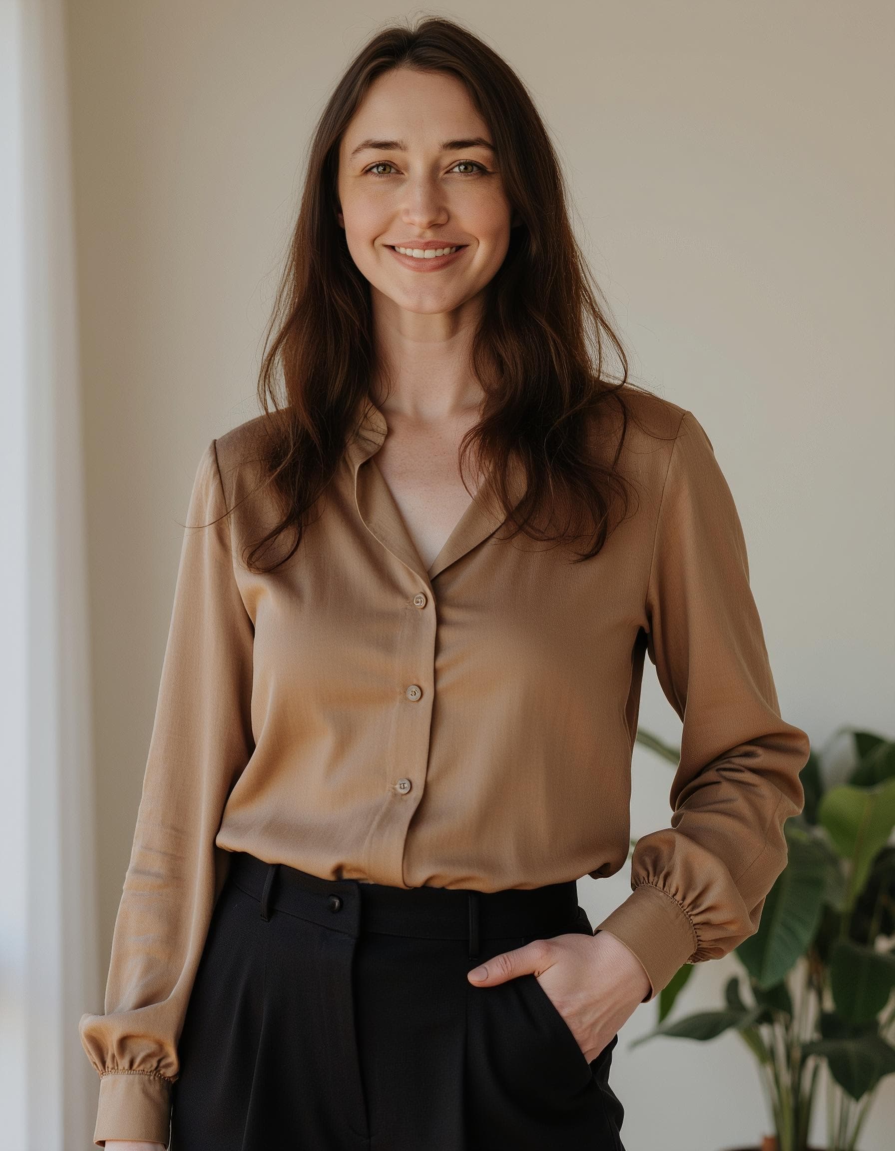 Professional headshot style