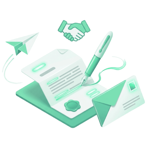 Cover Letter illustration