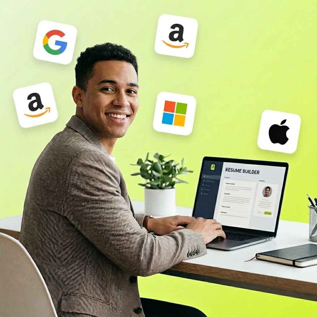 Professional using CareerKit resume builder